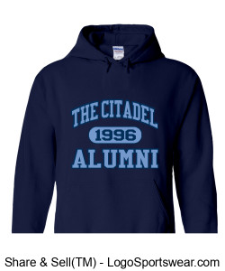 '96 Adult Heavy Blend Hooded Sweatshirt (96 Alumni) Design Zoom